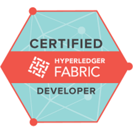 Certified Hyperledger Fabric Developer badge