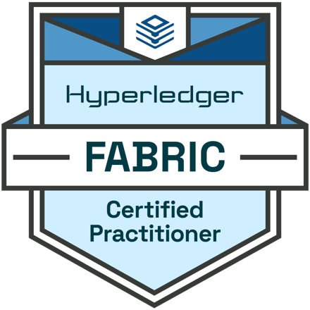 Hyperledger Fabric Certified Practitioner badge